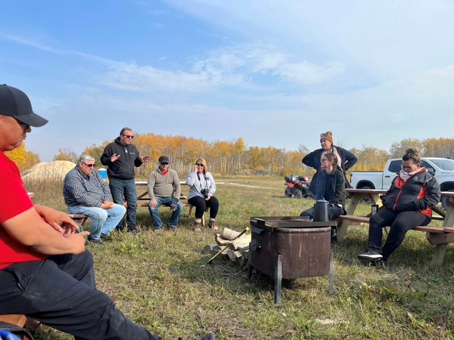 Bison Paddock Tour - Firepit