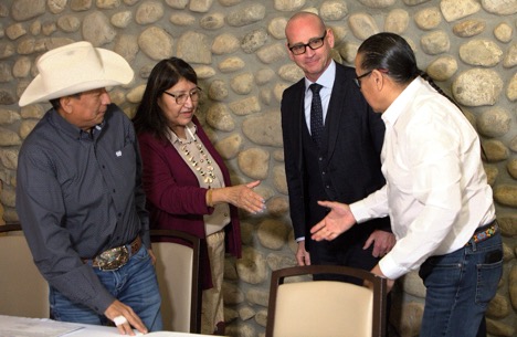 Signing of Friendship Agreement